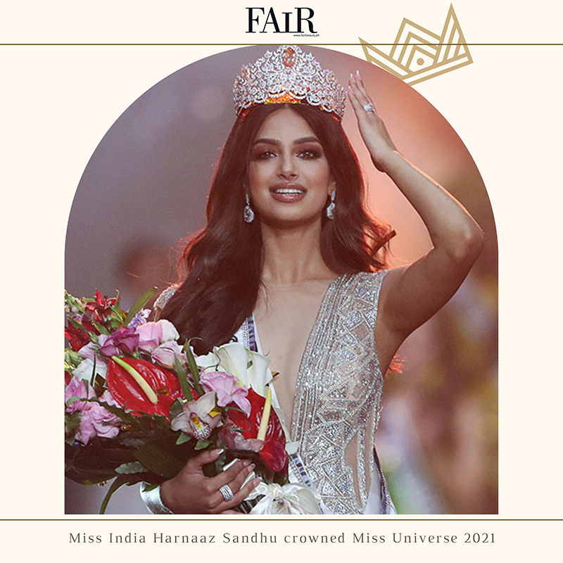 Miss India Harnaaz Sandhu crowned Miss Universe 2021 – Fair Magazine